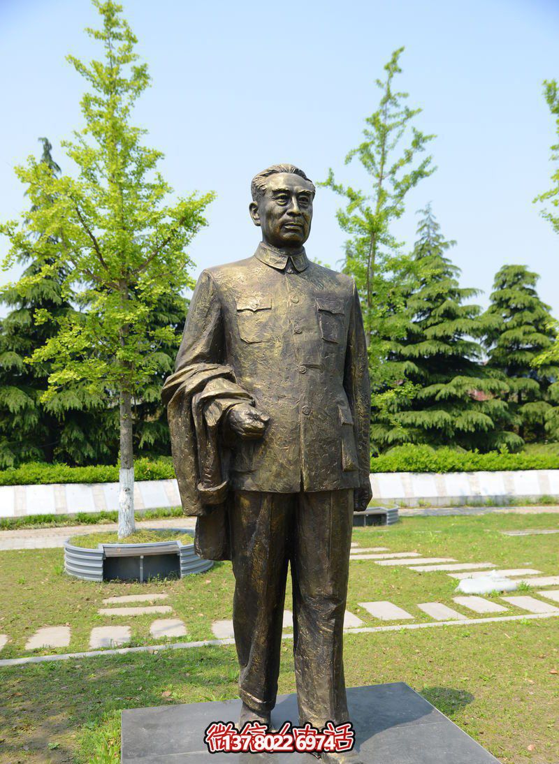 纪念周恩来伟人雕塑,缅怀历史,见证辉煌 纪念周恩来伟人雕塑,缅怀历史,见证辉煌