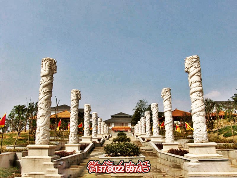 传统工艺石雕龙柱,传承古老文化 传统工艺石雕龙柱,传承古老文化