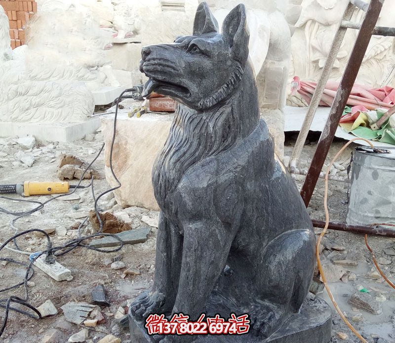 玻璃钢仿真动物雕塑，美化庭院景观