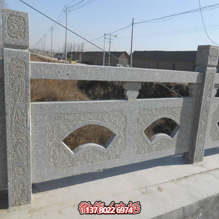 精美大理石护栏雕塑，让户外河道更加美观