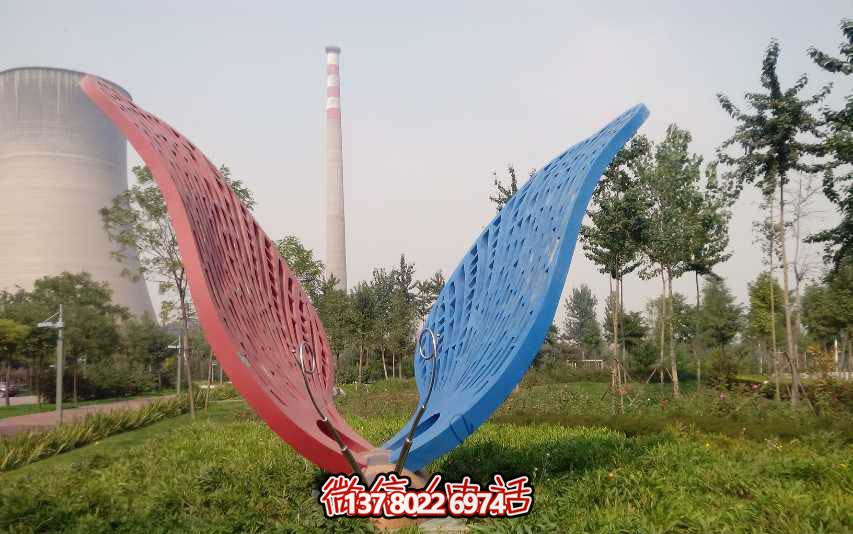 不锈钢创意飞翔瓢虫雕塑