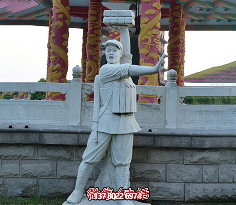 董存瑞景观雕塑,点缀广场景观 董存瑞景观雕塑,点缀广场景观