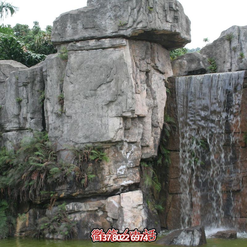 百花争艳，景致美妙——游览石假山景观