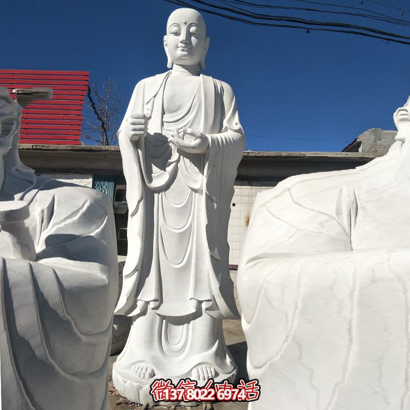 精美绝伦的汉白玉石雕佛像雕塑 精美绝伦的汉白玉石雕佛像雕塑