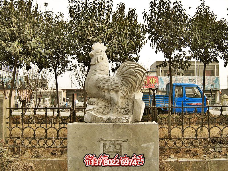 艺术创意花岗石鸡雕 艺术创意花岗石鸡雕