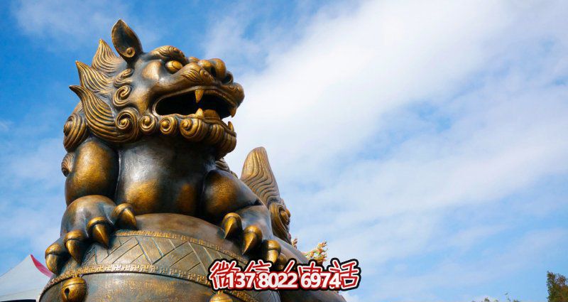 城市广场创意不锈钢仿铜狮子雕塑 城市广场创意不锈钢仿铜狮子雕塑