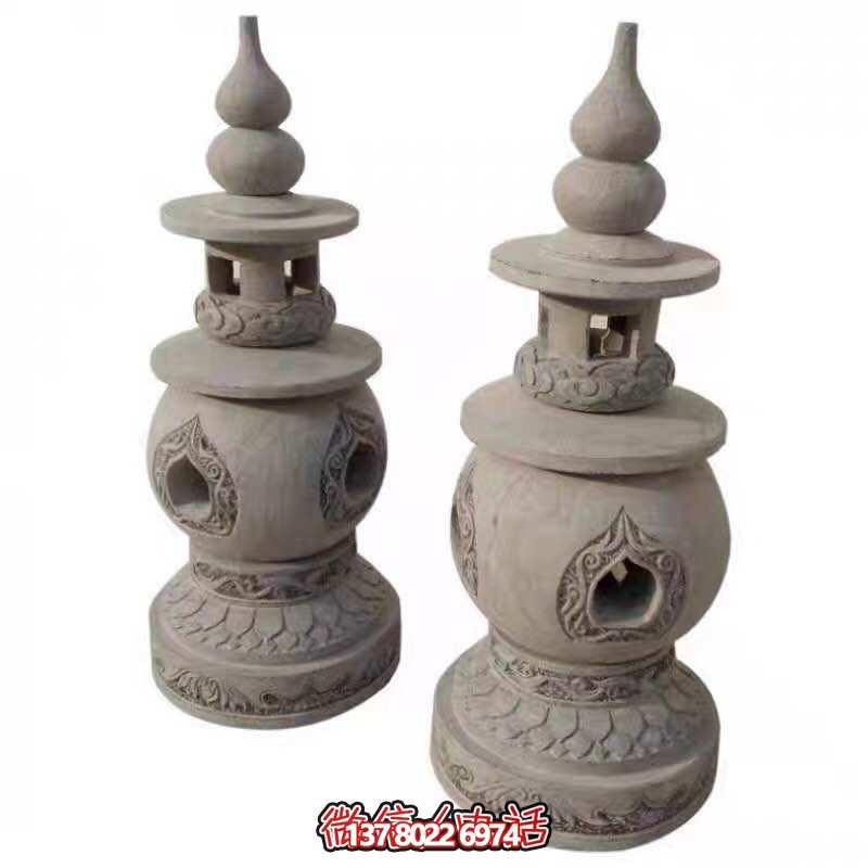 灯笼雕塑-太阳能石灯青石日式照明石灯笼做旧石雕庭院园林地灯摆件 灯笼雕塑-太阳能石灯青石日式照明石灯笼做旧石雕庭院园林地灯摆件