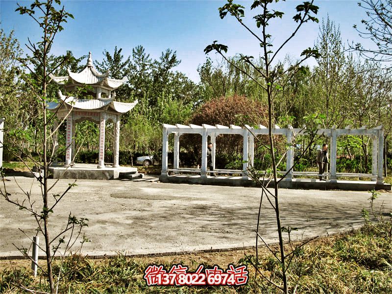 园林户外摆放大理石长廊凉亭休息摆件雕塑 园林户外摆放大理石长廊凉亭休息摆件雕塑