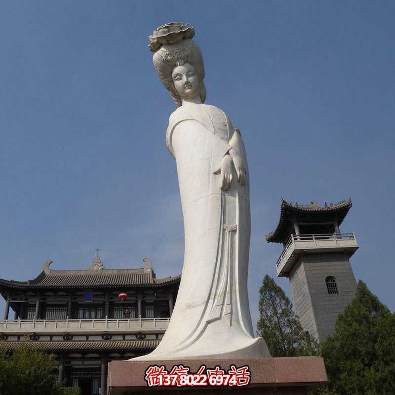影视基地唐朝著名美女杨玉环景区人物雕塑
